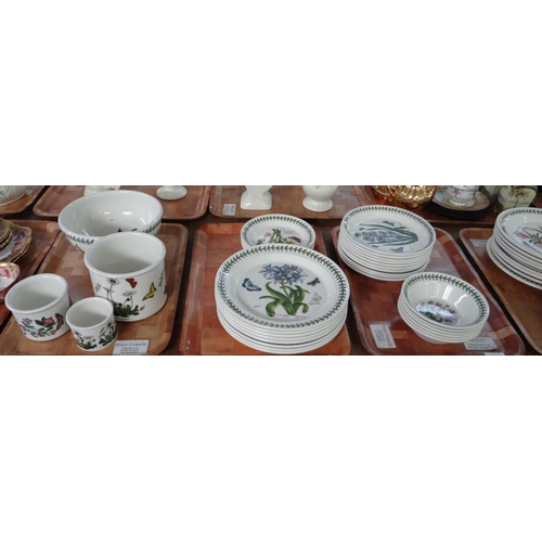 304 - Six trays of Portmeirion Pottery 'The Botanic Garden' design items to include: teapot, teacups and s... 