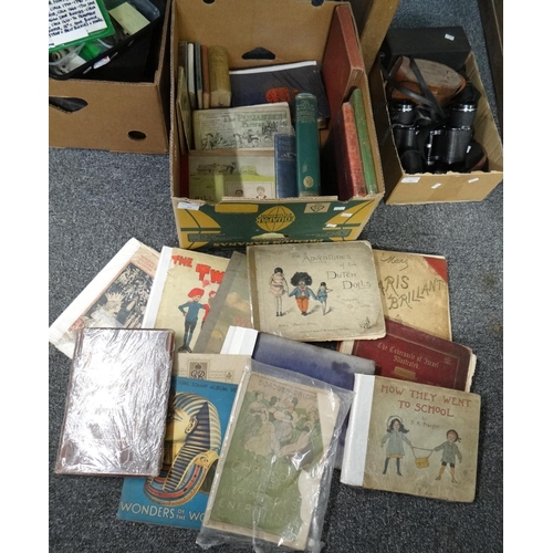 311 - Box of children's and other books to include: 'Gulliver's Travels', 'Hunting of the Snark', various ... 