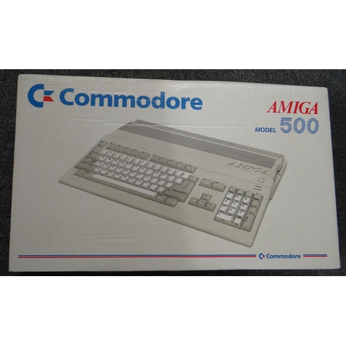 304 - Commodore Omega model 500 computer in original box. 
(B.P. 21% + VAT)