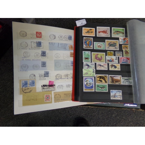 62 - All World collection of stamps in stockbooks and album including Great Britain used and range of The... 