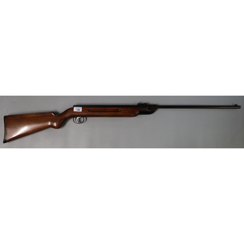 189 - Diana Model 35 break action .22 air rifle.  OVER 18'S ONLY.  (B.P. 21% + VAT)