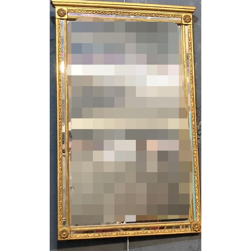 118 - Regency style gilt framed pier glass.  84cm high approx.   (B.P. 21% + VAT)