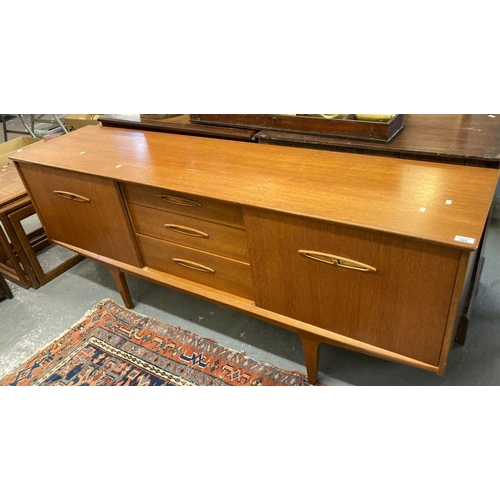 489 - Jentique Furniture teak 1960s sideboard.  183cm long approx.  (B.P. 21% + VAT)