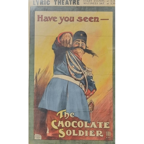 115 - Original 'Lyric Theatre' poster (probably The Lyric Theatre, King Street, Carmarthen), 'Have You See... 