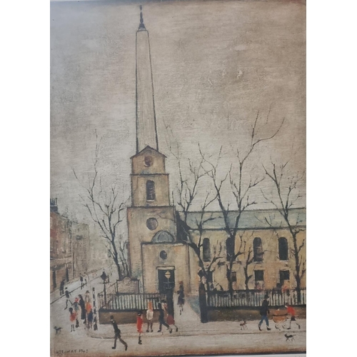 117 - After L S Lowry (British, 18787-1976), 'Saint Luke's Church, Old Street London, E. C.' limited editi... 