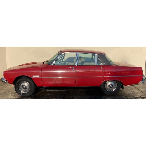 201 - To be sold after 12noon: 1972 Rover 3500 P6 saloon car, registration number KNY 900K. 3528ccs V8 pet...