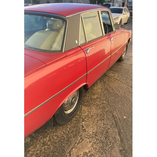 201 - To be sold after 12noon: 1972 Rover 3500 P6 saloon car, registration number KNY 900K. 3528ccs V8 pet... 