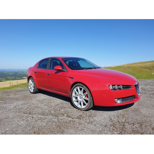 203 - To be sold after 12noon: 2006 Alfa Romeo 159 Lusso JTS saloon car. Reg no FJ06YGP. 2198ccs four cyli... 