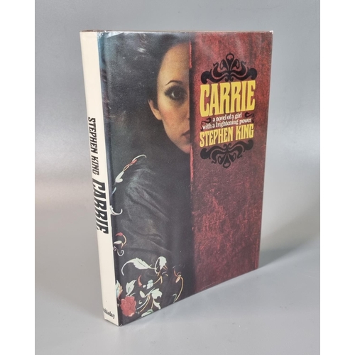 228 - King, Stephen, 'Carrie', a novel of a girl with a frightening power, first Edition 1974, Doubleday a... 