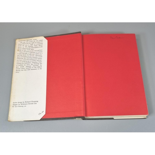 230 - Fleming, Ian, 'The Spy Who Loved Me', First Edition 1962, hardback with original dust jacket.  (B.P.... 