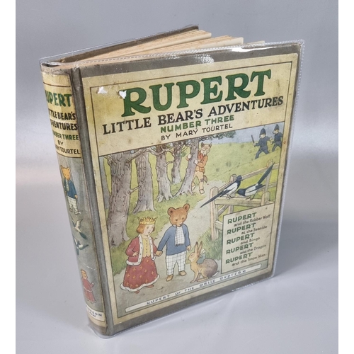 233 - Tourtel, Mary, 'Rupert Little Bear's Adventures', Rupert of the Daily Express, Number Three, hardbac... 