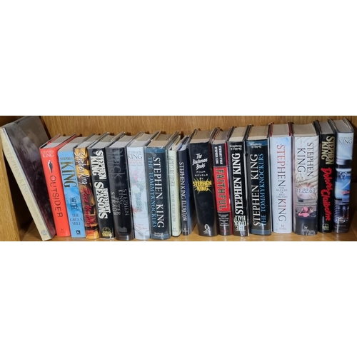 242 - King, Stephen, a collection of mainly First Edition hardback and one soft back books with dust jacke... 