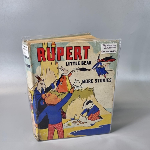 254 - Tourtel, Mary, Sampson, Low, Marston & Co. Ltd.  'Rupert Little Bear More Stories' 1939, hardback wi... 