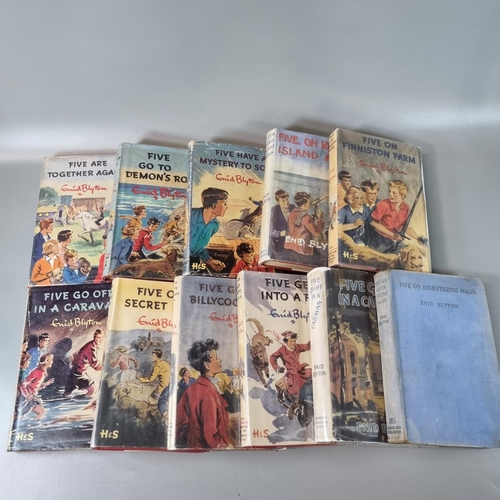 258 - Blyton, Enid, a collection of eleven First Edition hardback books, ten with dust jackets, to include... 