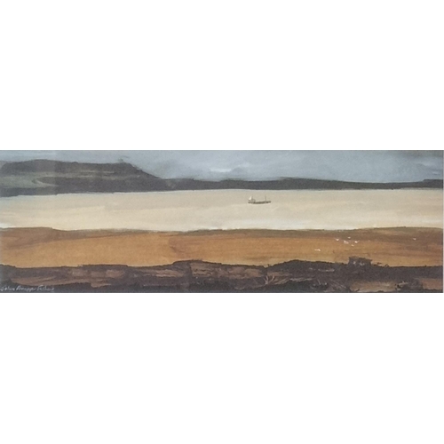 93 - After John Knapp-Fisher (British, worked in Wales, 1931-2015), Pembrokeshire seascape with fishing b... 