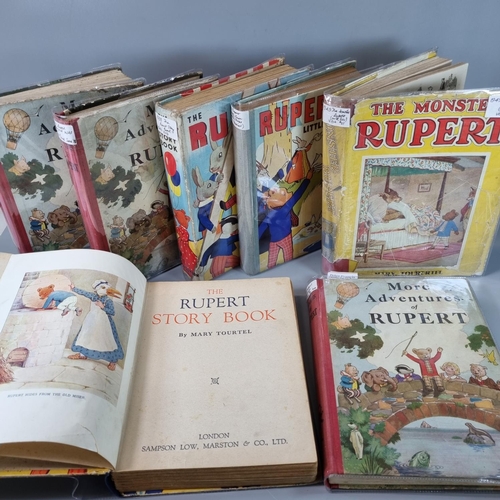 250 - Collection of 'Rupert' story books, 'Rupert Little Bear', 'More Stories', 'The Adventures of Rupert'... 