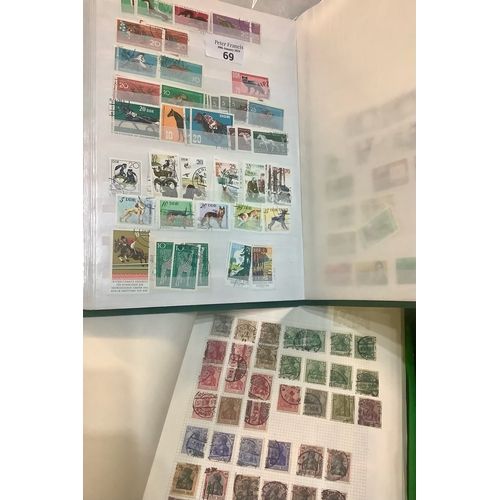 69 - Germany early to 1948 issues in album and stockbook of German Democratic Republic stamps and further... 