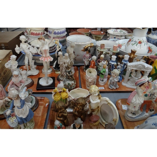 353 - Five trays of mostly china to include: Royal Doulton 'Nicola' HN2839, The Leonardo Collection 'Stacy... 