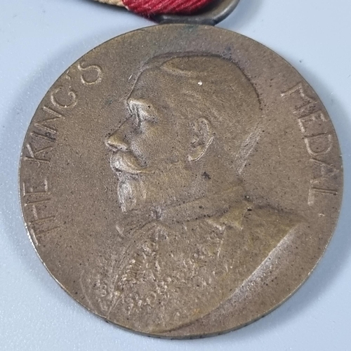 125 - Two WWI Victory 1914-19 Medals awarded to: 45369 Private G T Griffiths, Welsh Regiment and 220396 Pr... 