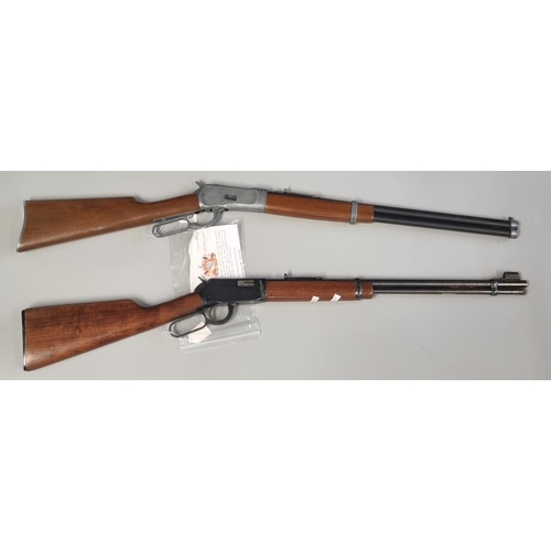 167 - Winchester .22 lever action rifle No. F187341.  Deactivated with certificate.  Together with a repli... 