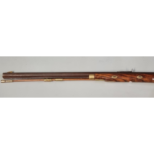 169 - Muzzle loading percussion sporting gun with octagonal barrel by 'Ardesa, of Spain', No. 130070.  Mod... 