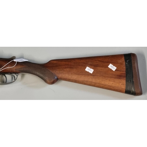 175 - T Wilde of Birmingham 12 bore double barrelled side by side shotgun, non ejector with straight hand ... 