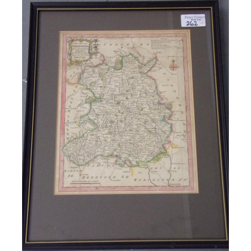 262 - C Smith, 'A New Map of England and Wales, comprehending the whole of the Turnpike roads with the gre... 