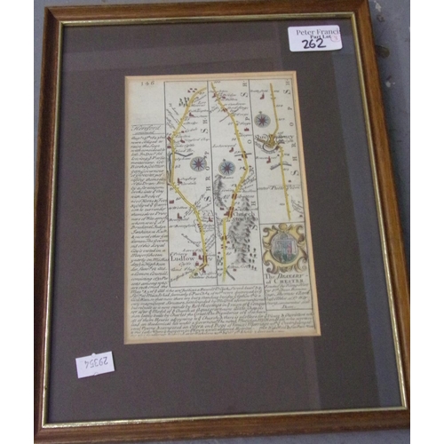 262 - C Smith, 'A New Map of England and Wales, comprehending the whole of the Turnpike roads with the gre... 