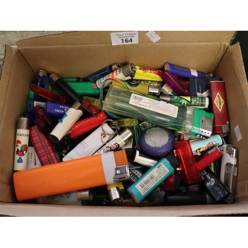 164 - Box of cigarette lighters.   (B.P. 21% + VAT)