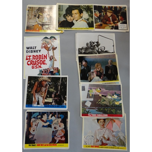 321 - Collection of Disney cinema UK Front of House film stills/lobby cards, various to include: The Ugly ... 