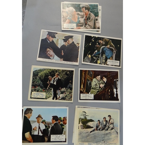 324 - Collection of UK Cinema Front of House film stills/lobby cards to include; various thrillers, 'Stran... 