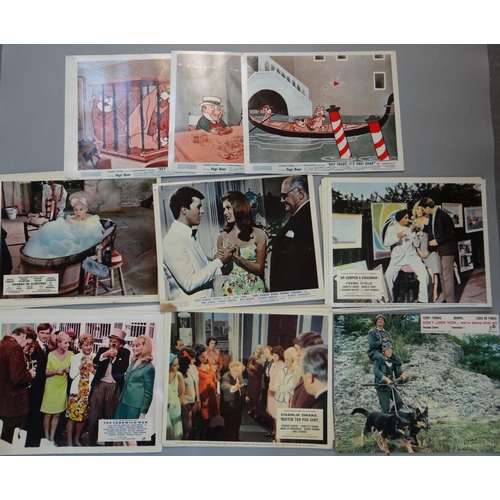 328 - Collection of UK Cinema Front of House film stills/lobby cards relating to comedy films and programm... 