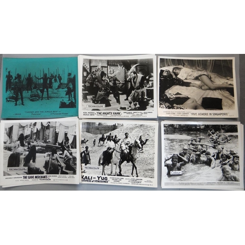 334 - Collection of black and white UK Cinema Front of House film stills/lobby cards including: 'Kali-Yug'... 