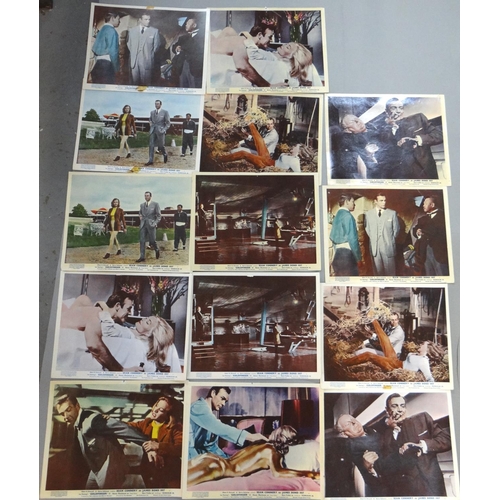 343 - Collection of Sean Connery as James Bond 007 UK Cinema Front of House film stills/lobby cards to inc... 