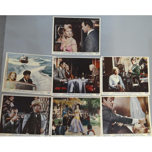 343 - Collection of Sean Connery as James Bond 007 UK Cinema Front of House film stills/lobby cards to inc... 