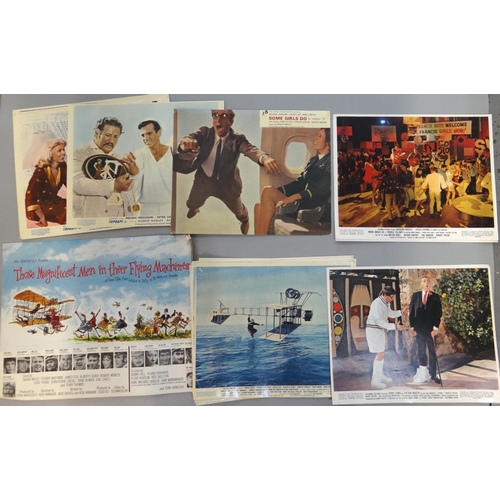 344 - Collection of Cinema Front of House film stills/lobby cards relating to mainly US comedy films inclu... 