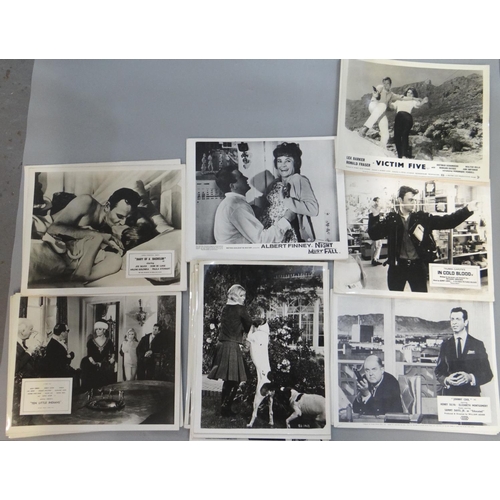 345 - Collection of black and white UK cinema lobby cards/front of house film stills to include: 'Zarba Th... 