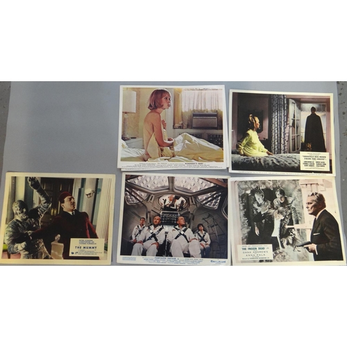 346 - Collection of UK Cinema Front of House film stills/lobby cards relating to Horror and Sci-fi to incl... 