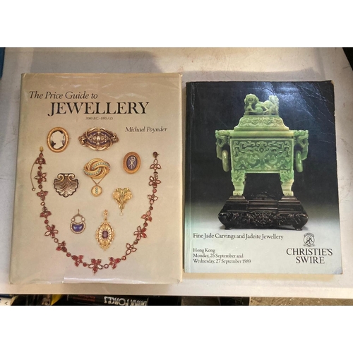 465 - Poynder, Michael, 'The Price Guide to Jewellery' hardback book together with 'Christie's Swire, Fine... 