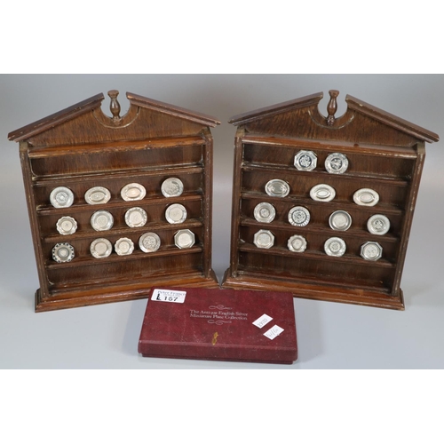 Franklin Mint, 'The Antique English Silver Miniature Plate