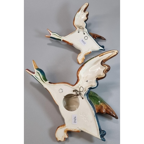 126 - Set of five Beswick graduated 596 Mallard wall plaques.  (5) (B.P. 21% + VAT)