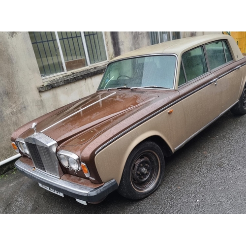 250 - Vehicles to be sold from 12.30 pm .
1980 Rolls Royce Shadow II, 4 door saloon,  cherished registrati... 