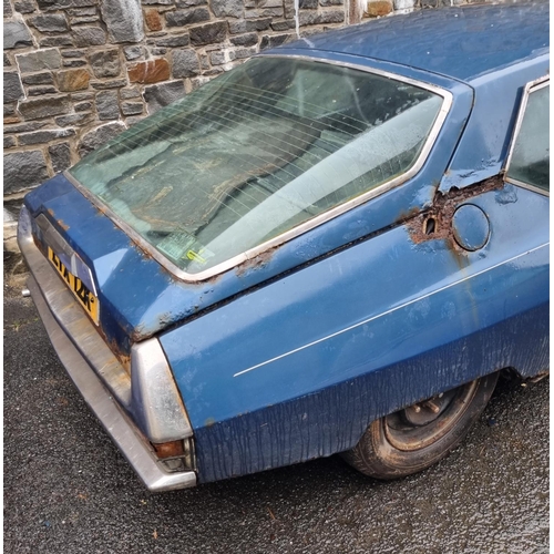 251 - 1971 CITROEN SM Sports Coupe, 2960ccs V6 Maserati petrol engine with manual gearbox. A sadly neglect... 