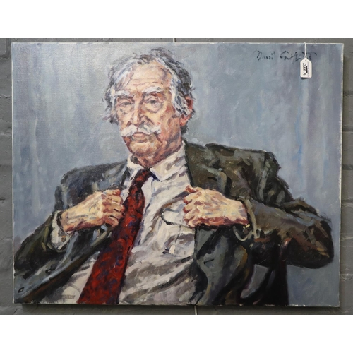 288A - DAVID GRIFFITHS, (Welsh, born 1929), Portrait of Sir John 