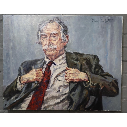 288A - DAVID GRIFFITHS, (Welsh, born 1929), Portrait of Sir John 