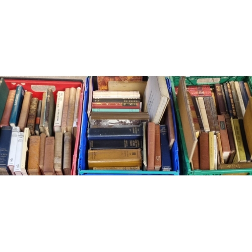 326 - Three boxes of books from the collection of Professor Wilks regarding the Gold Coast of Africa; Burt... 