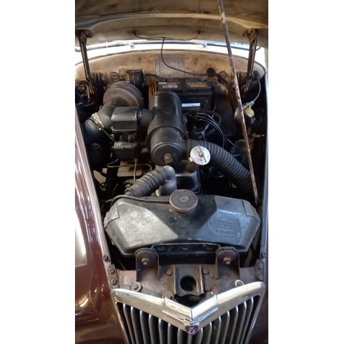 253 - 1957 TALBOT SUNBEAM (90) 4 door saloon car, 2267ccs 4 cylinder petrol engine with manual transmissio... 