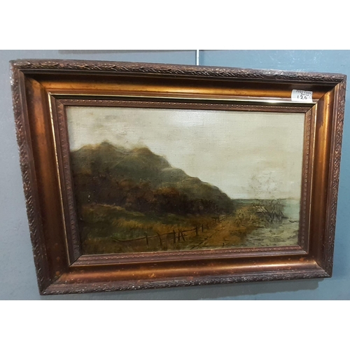 120 - N A Hope (British 19th century), river landscape, signed.  Watercolours.  31x46.5cm approx. and Brit... 