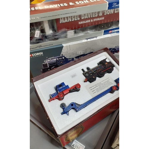 331 - Collection of diecast model and other vehicles, mostly in original boxes to include: Corgi Classics ... 