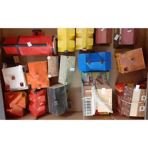 393 - Large collection in four boxes of OO gauge trains and rolling stock to include: Hornby Dublo mail va... 